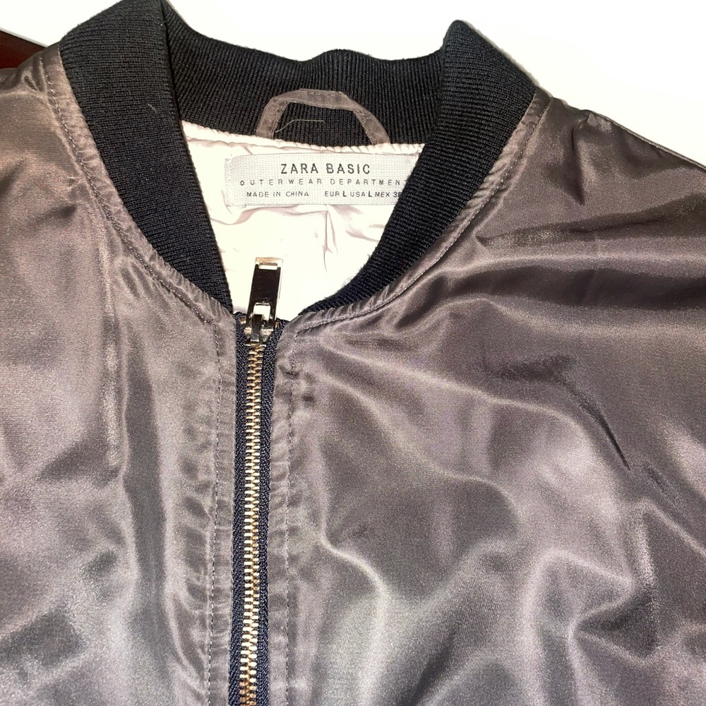 Zara Basic Bomber - image 2